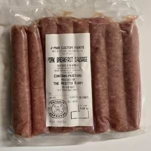 Pasture Raised Pork Breakfast Sausages, 1lb